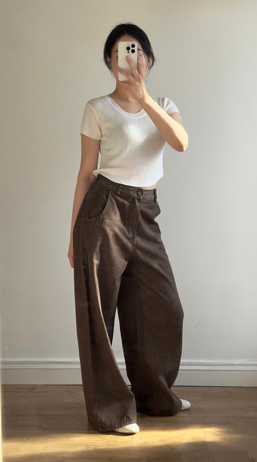 Retro Jeans Washed Brown (PREORDER)