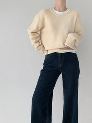 Wool Cashmere Brush Knit (PREORDER)