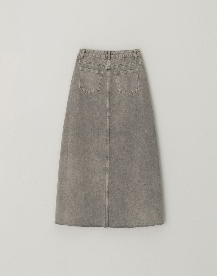 Surge Denim Skirt Grey Ver.