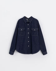 Boyfriend Pocket Denim Shirt