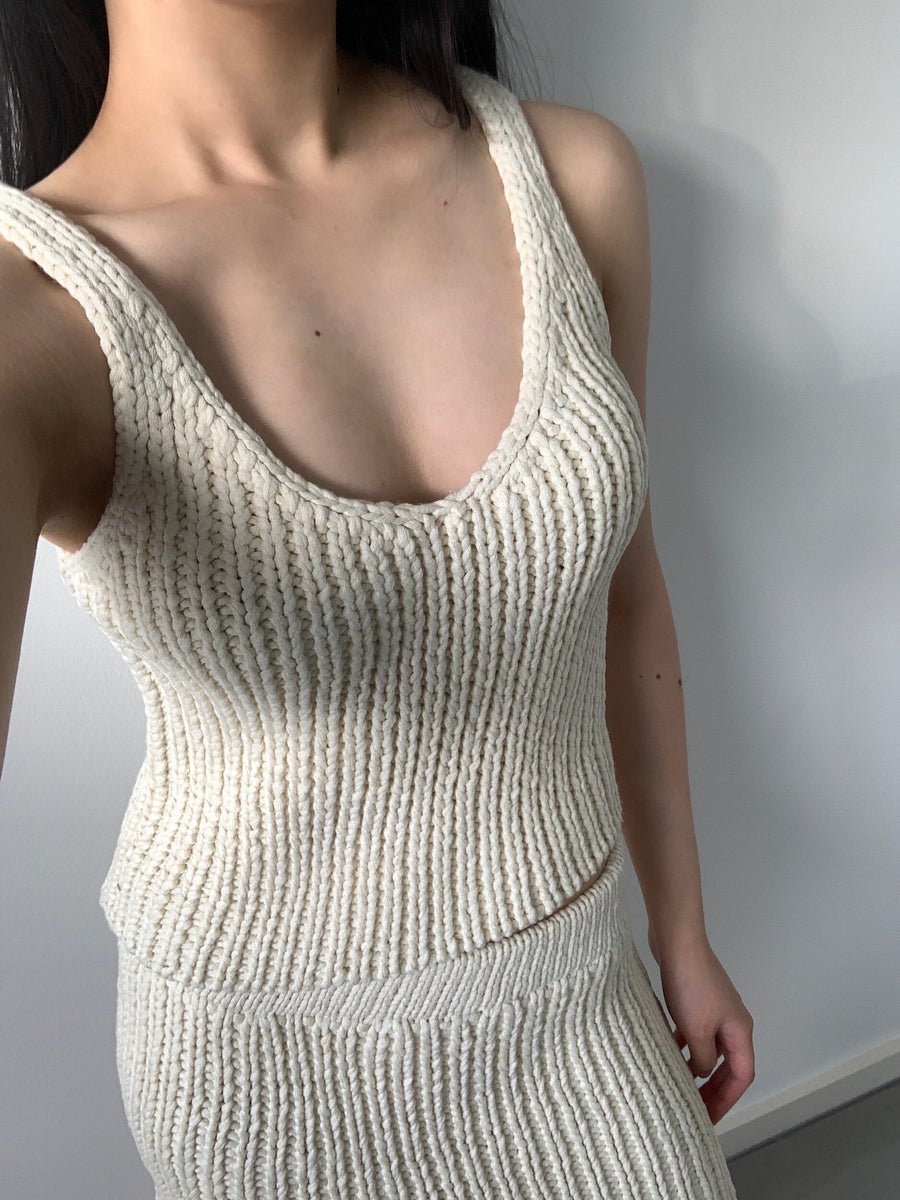 Handmade Net Knit Cami