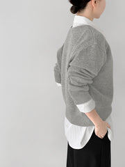 Wool Cashmere Brush Knit (PREORDER)