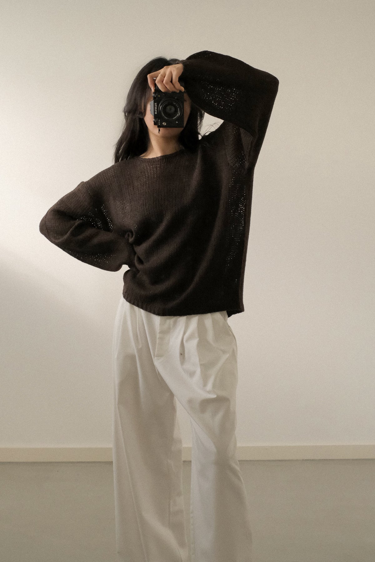 Chocolate Mohair Knit (PREORDER)