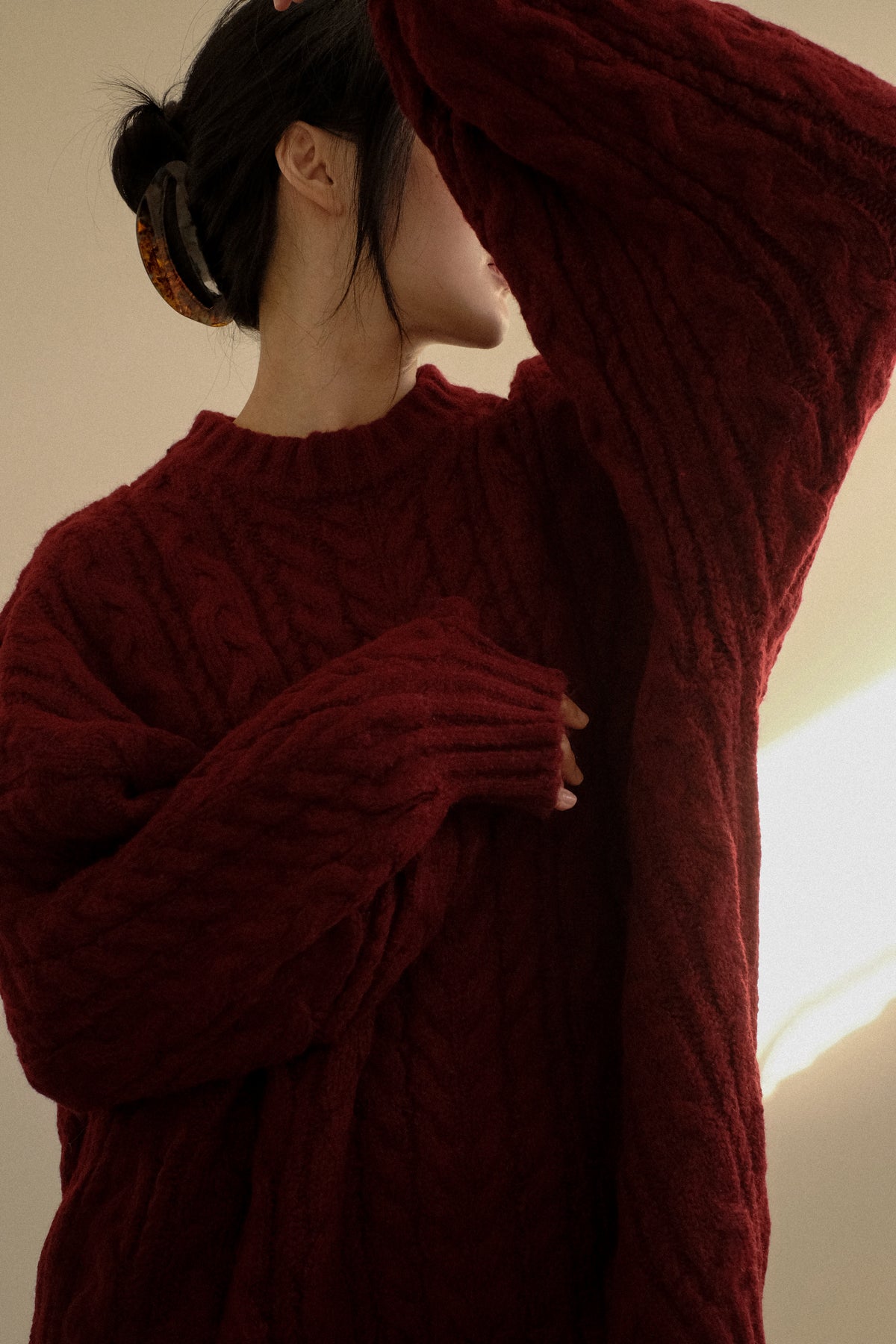 Oversized Cable Sweater (2nd PREORDER)