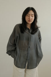 Feather Oversized Shirt