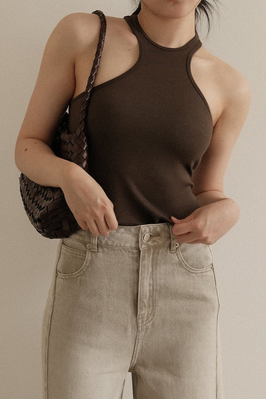 Asymmetrical Bra Tank