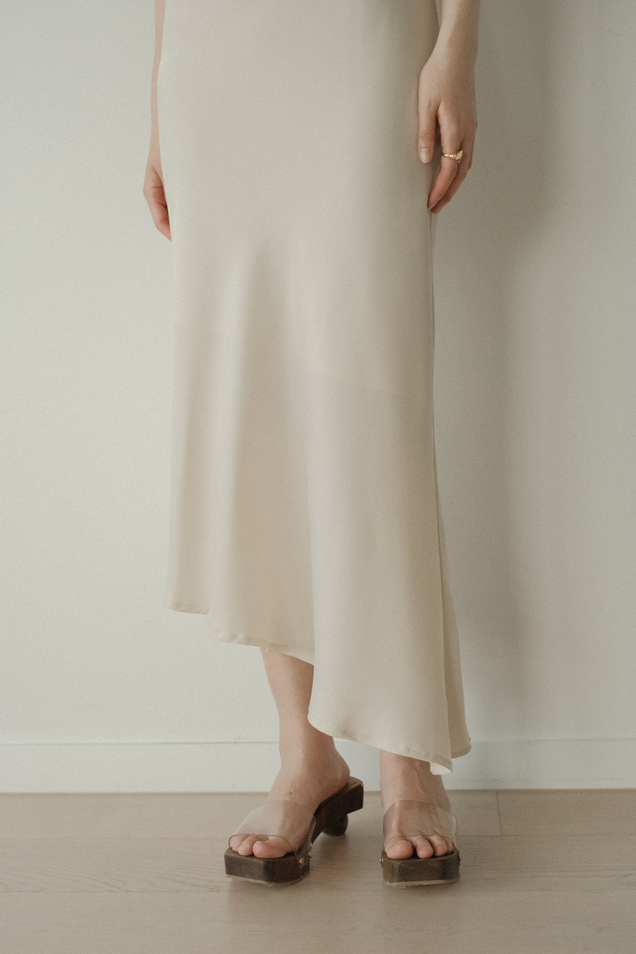 Margaret Satin Dress