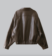 Curve Leather Jacket