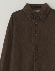 Retro Shirt Washed Brown (PREORDER)