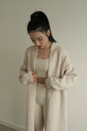 Alpaca Blend Long Cardigan