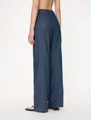 by DOE - Textured Jacquard Denim Jeans