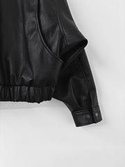 Curve Leather Jacket