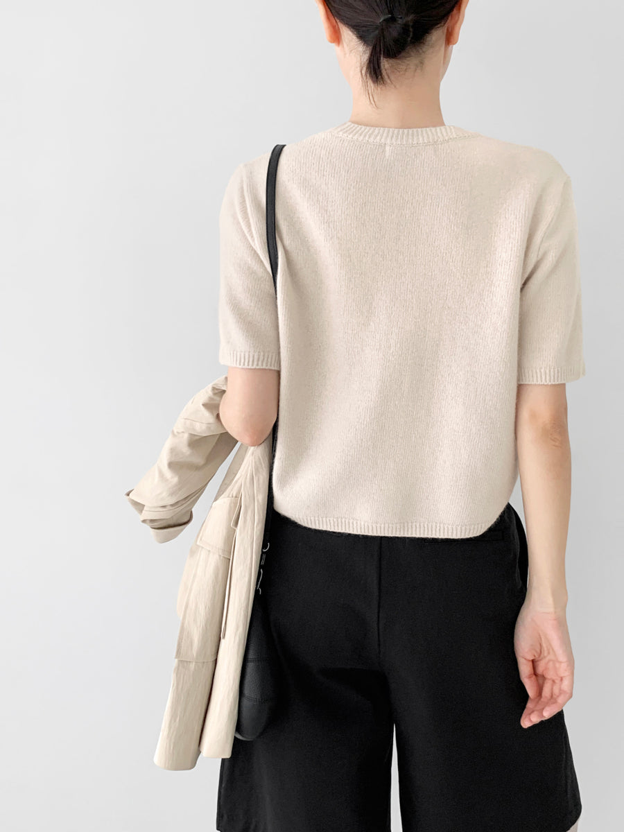 Daily Wool Cashmere Knit (PREORDER)