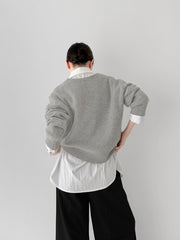 Wool Cashmere Brush Knit (PREORDER)